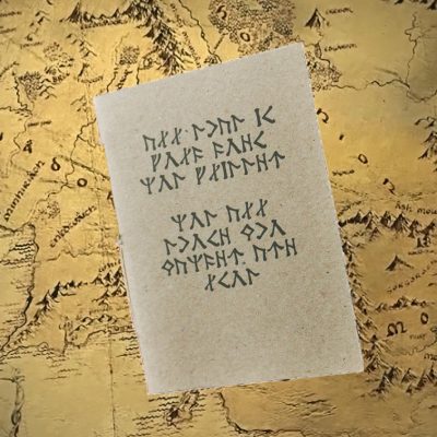 Tolkien notesbog Ringenes Herre